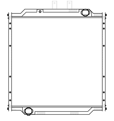 Radiator, racire motor LRc 1250 LUZAR